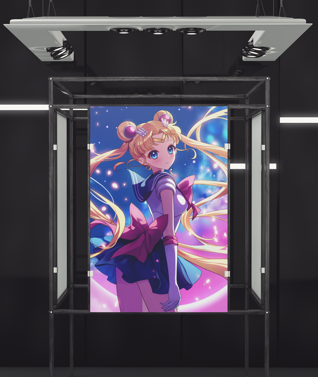 Sailor Moon - Usagi Tsukino - Sailor Moon - Metal Anime Poster