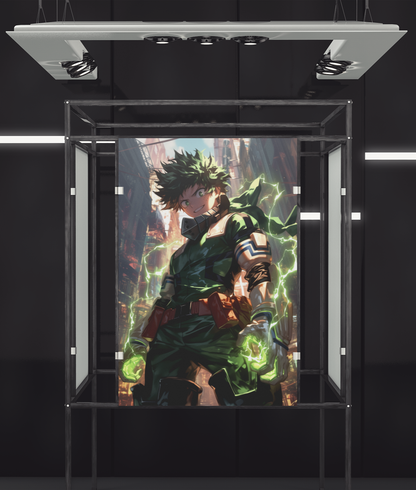 My Hero Academia - Izuku Midoriya - My Power - Metal Anime Poster