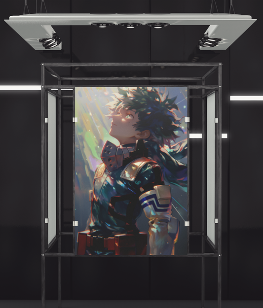 My Hero Academia - Izuku Midoriya - A Ray of Hope - Metal Anime Poster