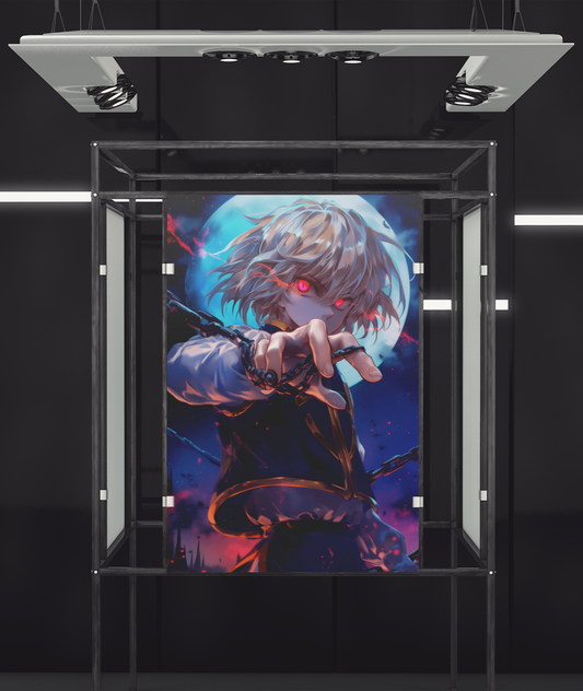 Hunter X Hunter - Kurapika - The Conjour - Metal Anime Poster