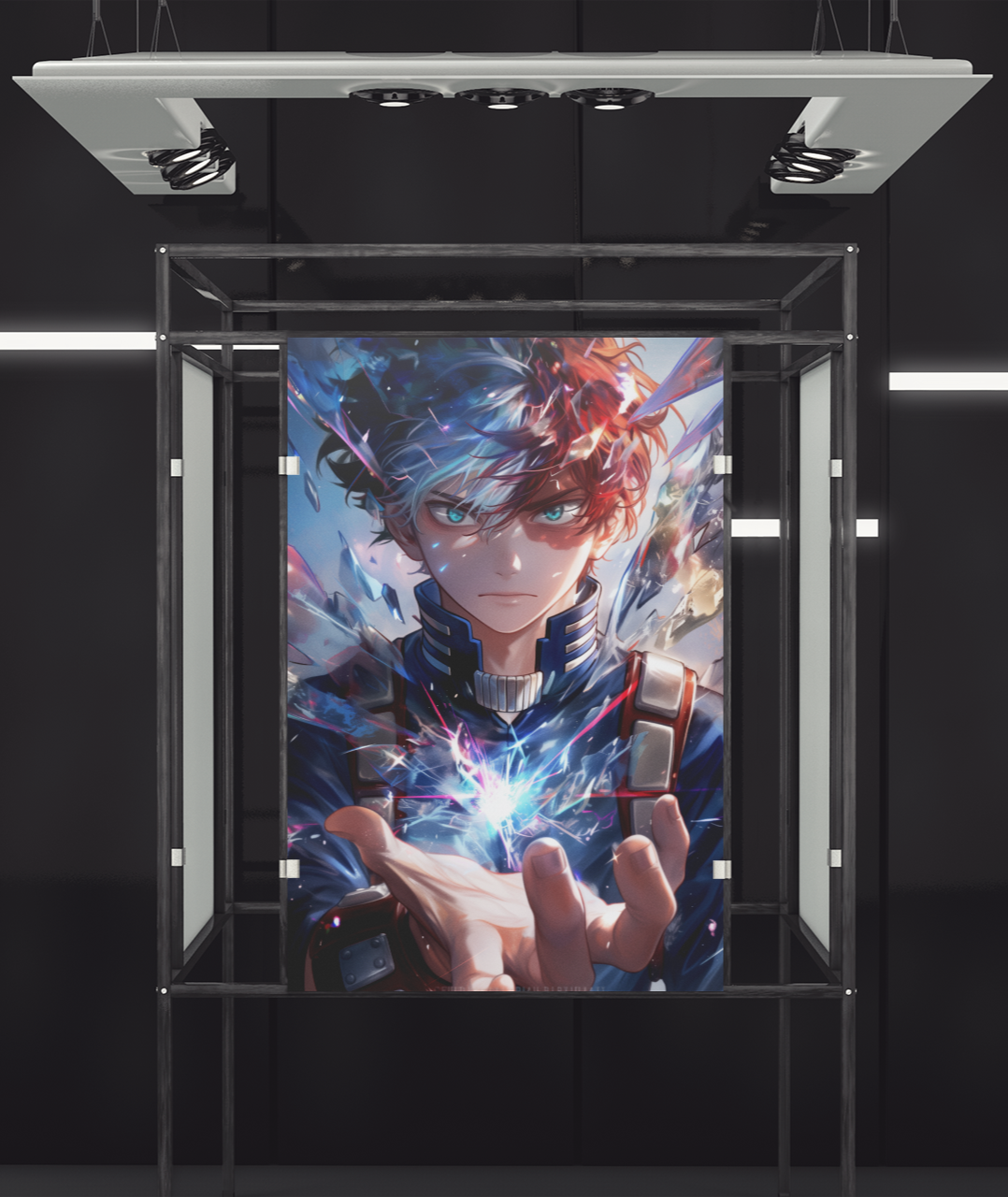 My Hero Academia - Shoto Todoroki - My Gift - Metal Anime Poster