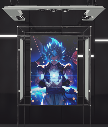 Dragon Ball - Gogeta - The Ultimate Fusion - Metal Anime Poster