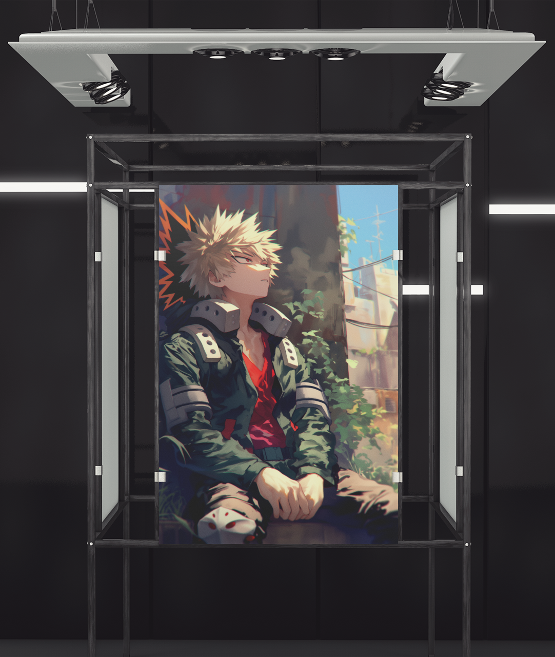 My Hero Academia - Katsuki Bakugo - My Decisions - Metal Anime Poster