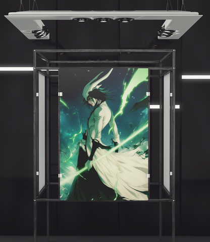 Bleach - Ulquiorra Cifer - Lanza del Relampago - Metal Anime Poster