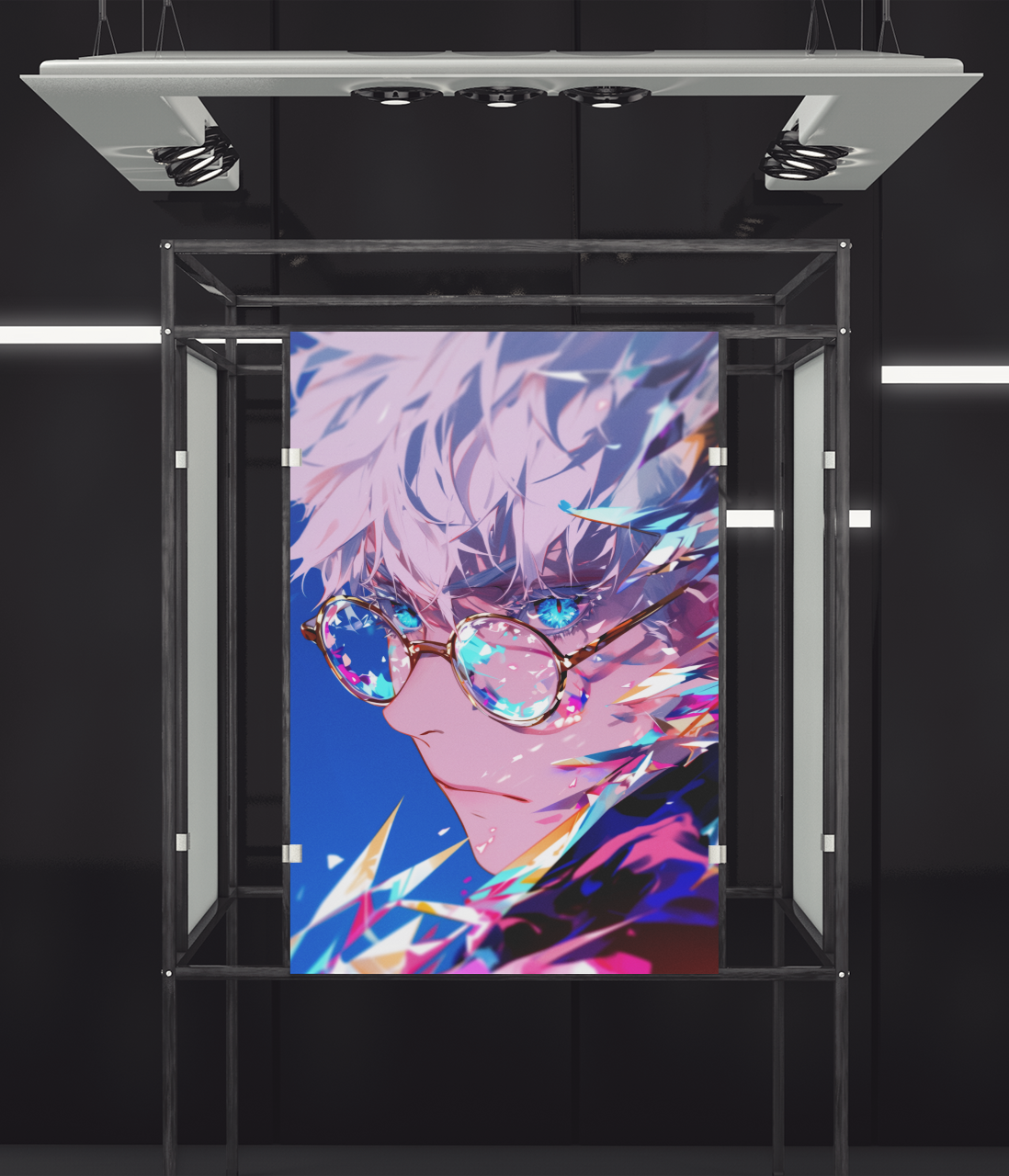 Jujutsu Kaisen - Gojo Satoru - Holographic - Metal Anime Poster