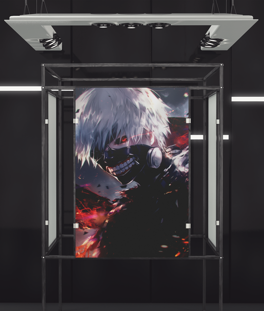 Tokyo Ghoul - Ken Kaneki - Ghoul Within - Metal Anime Poster