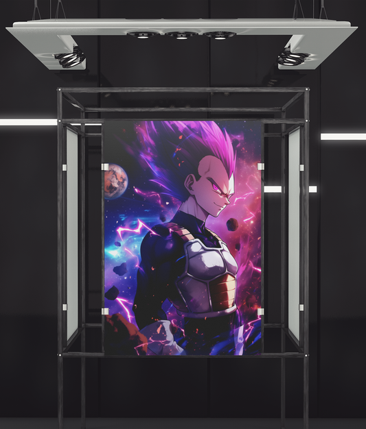 Dragon Ball - Vegeta - Ultra Ego Obtained - Metal Anime Poster