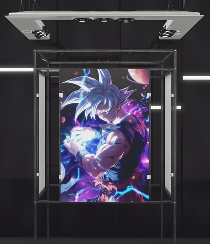 Dragon Ball - Goku - UI Kamehameha - Metal Anime Poster