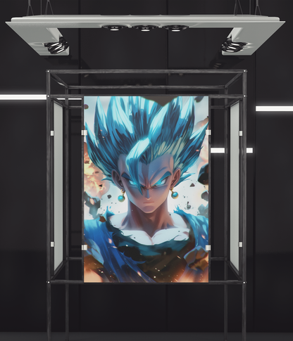 Dragon Ball - Vegito - A New Fusion - Metal Anime Poster