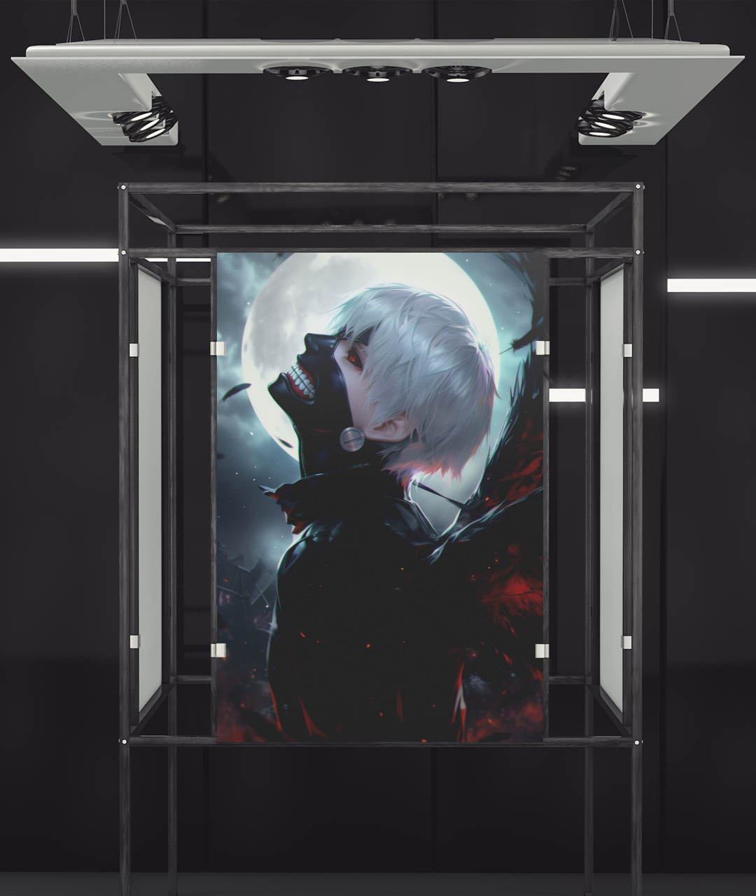 Tokyo Ghoul - Ken Kaneki - Release - Metal Anime Poster