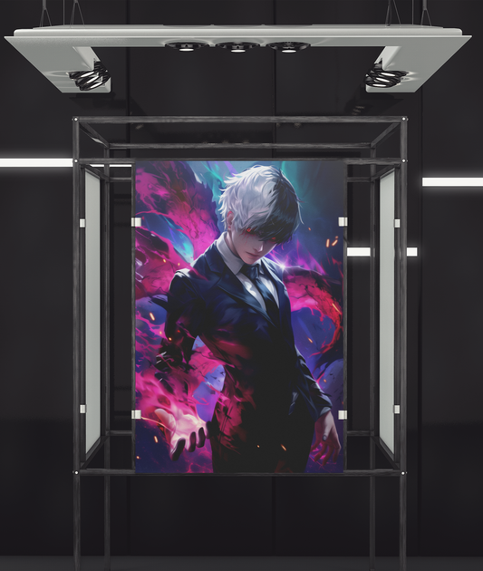 Tokyo Ghoul - Ken Kaneki - Disguised - Metal Anime Poster