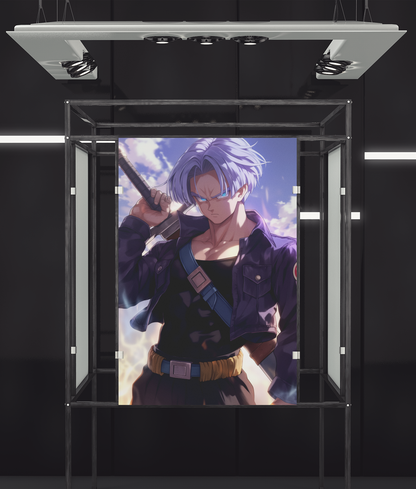 Dragon Ball - Trunks - The Prince's Son - Metal Anime Poster