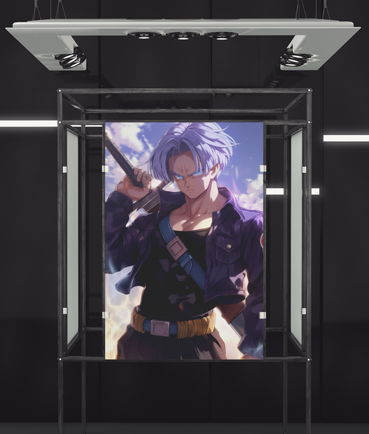 Dragon Ball - Trunks - The Prince's Son - Metal Anime Poster