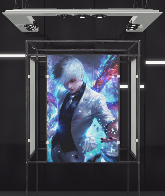 Tokyo Ghoul - Ken Kaneki - Sasaki Haise - Metal Anime Poster