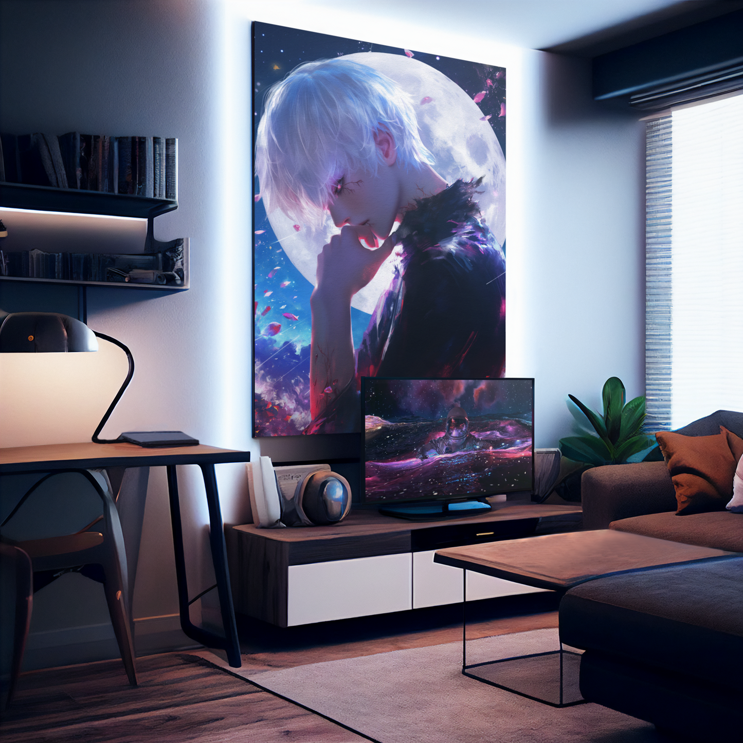 Tokyo Ghoul - Ken Kaneki - Memories - Metal Anime Poster