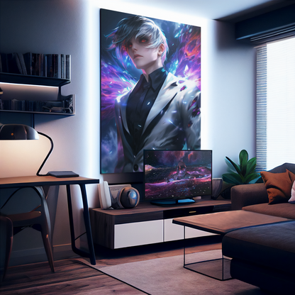 Tokyo Ghoul - Ken Kaneki - Take Over - Metal Anime Poster