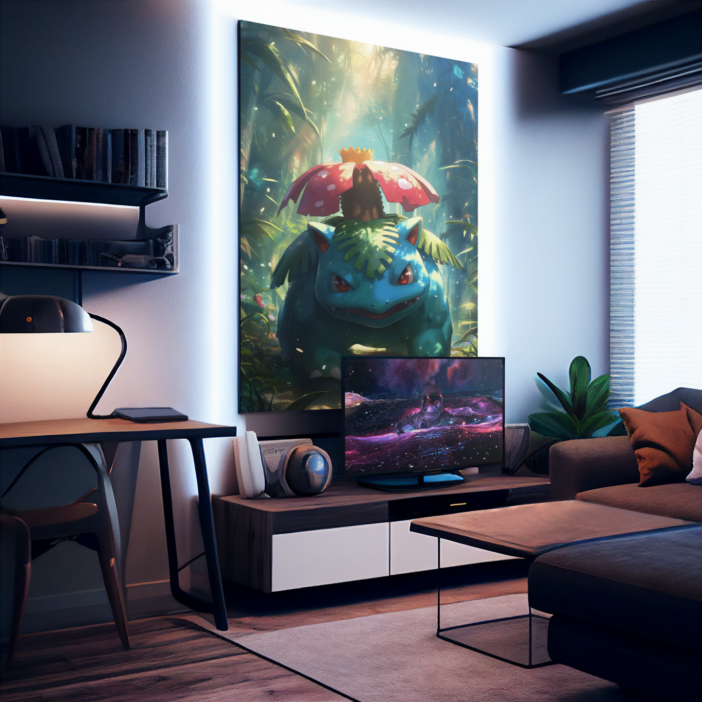 Pokemon - Venasaur - Evolution - Metal Anime Poster