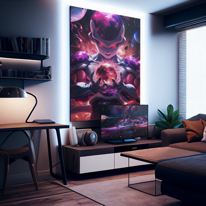 Dragon Ball - Frieza - Ruler of the galaxy - Metal Anime Poster