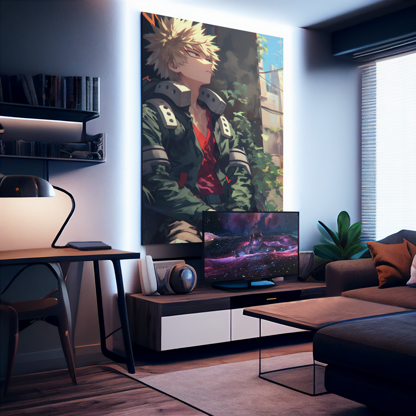 My Hero Academia - Katsuki Bakugo - My Decisions - Metal Anime Poster